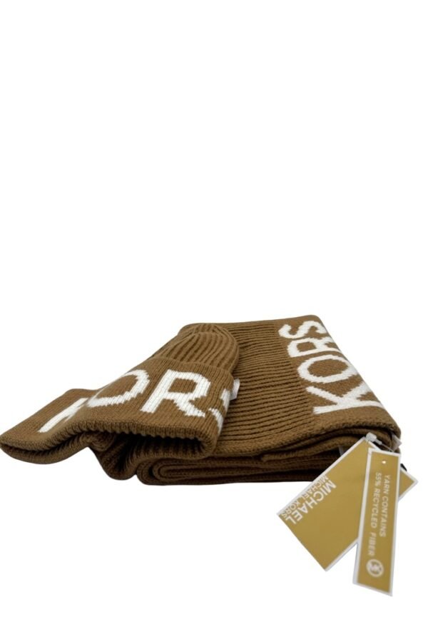 MICHAEL KORS - SCRAF AND HAT CAMEL - Image 6